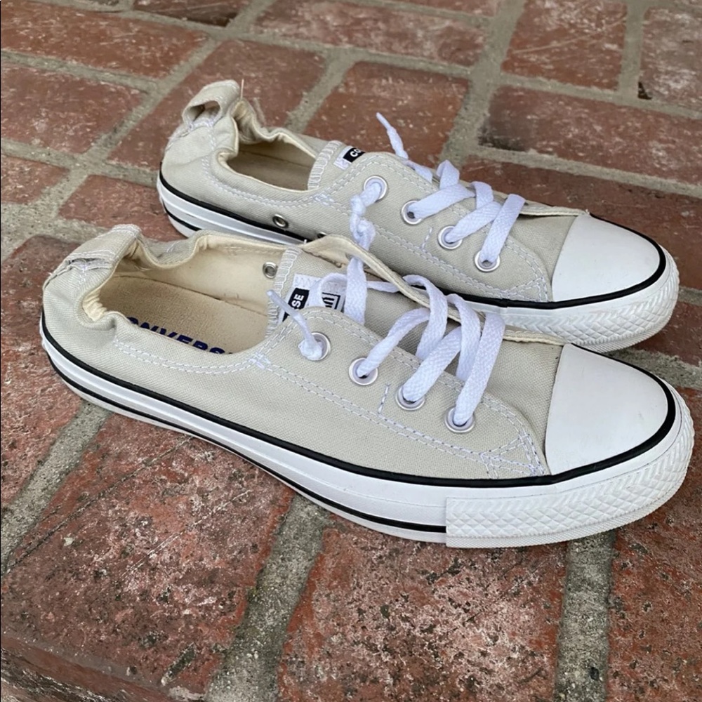 Gray Converse Shoreline Slip On Sneakers